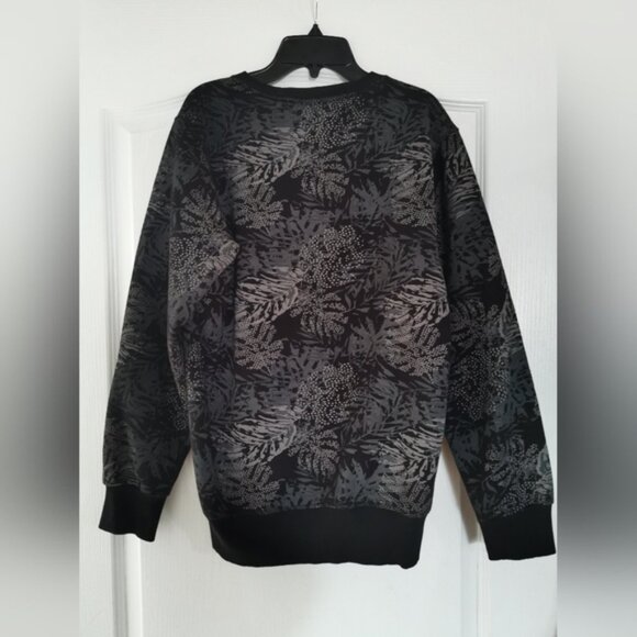 OVO Owl Long Sleeve Sweatshirt size M Black and Gray - Picture 2 of 7